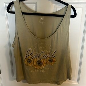 Ripcurl Cropped Sunflower Tank